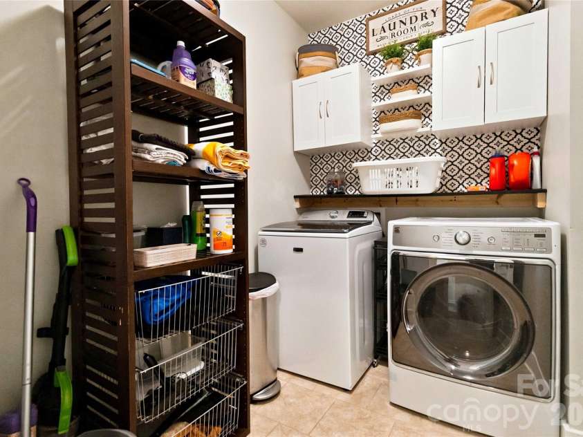4108 Bent Green Lane, Monroe, NC 28112.  MLS# CAR4411876, YatesRealty ID 43129. Laundry room on the main floor