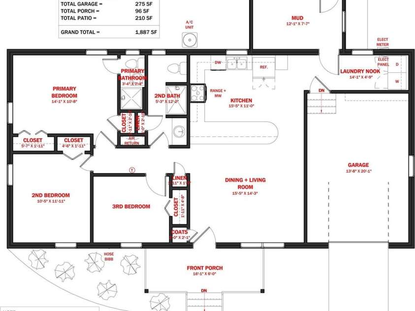 558 Snuggs Street, Albemarle, NC 28001.  MLS# CAR4410926, YatesRealty ID 43135. 