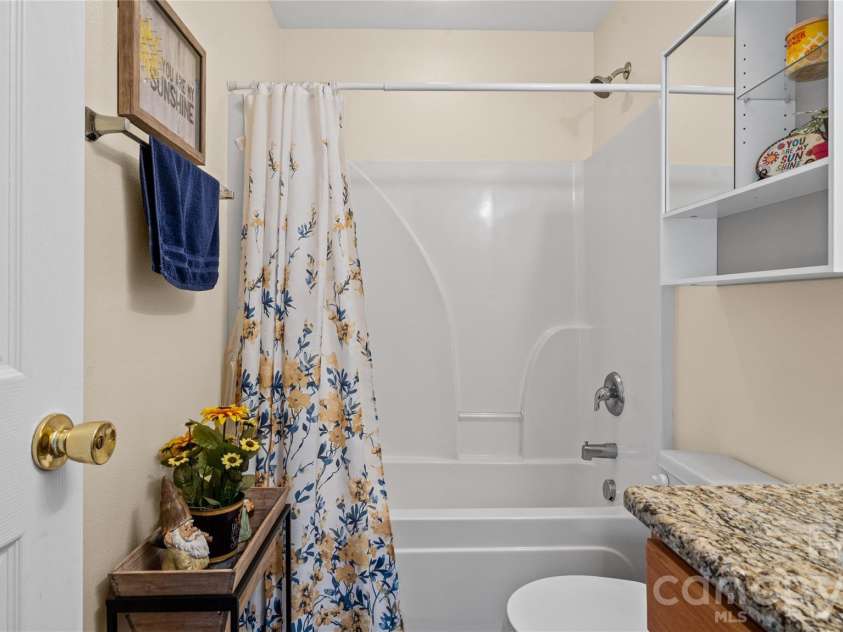 3811 Carl Parmer Drive, Harrisburg, NC 28075.  MLS# CAR4408514, YatesRealty ID 43145. Guest Bathroom