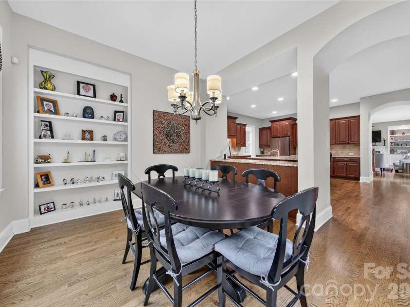 1504 Waybridge Way, Weddington, NC 28104.  MLS# CAR4411452, YatesRealty ID 43151. Casual Dining Area in Kitchen