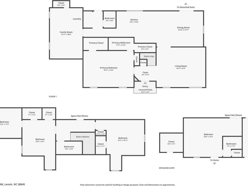 318 Sharon Avenue, Lenoir, NC 28645.  MLS# CAR4405501, YatesRealty ID 43157. 