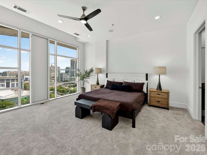 505 6th Street, Charlotte, NC 28202.  MLS# CAR4392815, YatesRealty ID 4316. Primarty Bedroom