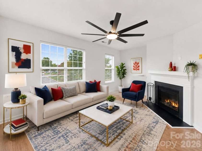 13219 Calloway Glen Drive, Charlotte, NC 28273.  MLS# CAR4411956, YatesRealty ID 43163. Virtually Staged