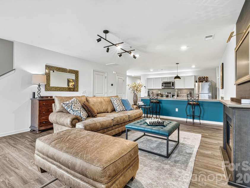 1942 Tranquility Circle, Newton, NC 28658.  MLS# CAR4413135, YatesRealty ID 43176. Open Concept Living/Dining/Kitchen View