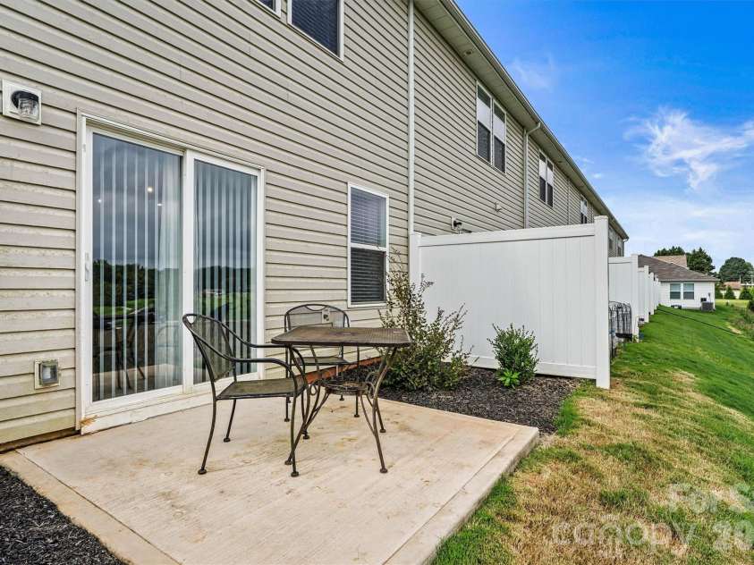 1942 Tranquility Circle, Newton, NC 28658.  MLS# CAR4413135, YatesRealty ID 43176. Rear Patio Focused View