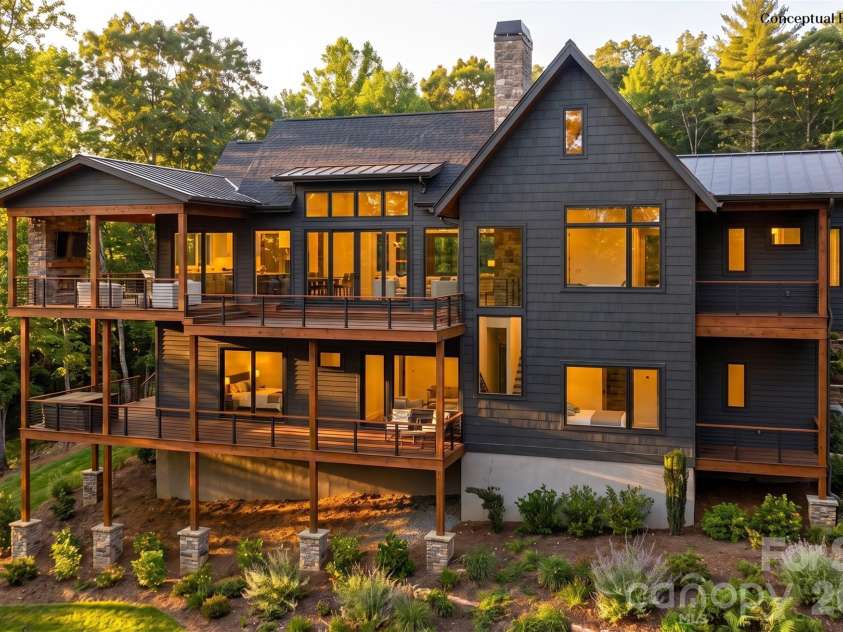 743 Hawk Mountain Road, Lake Toxaway, NC 28747.  MLS# CAR4411152, YatesRealty ID 43184. 