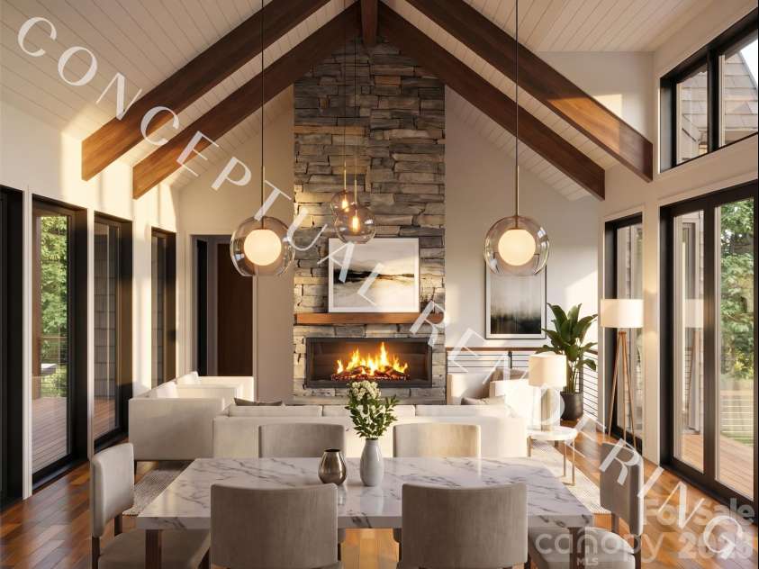 743 Hawk Mountain Road, Lake Toxaway, NC 28747.  MLS# CAR4411152, YatesRealty ID 43184. 