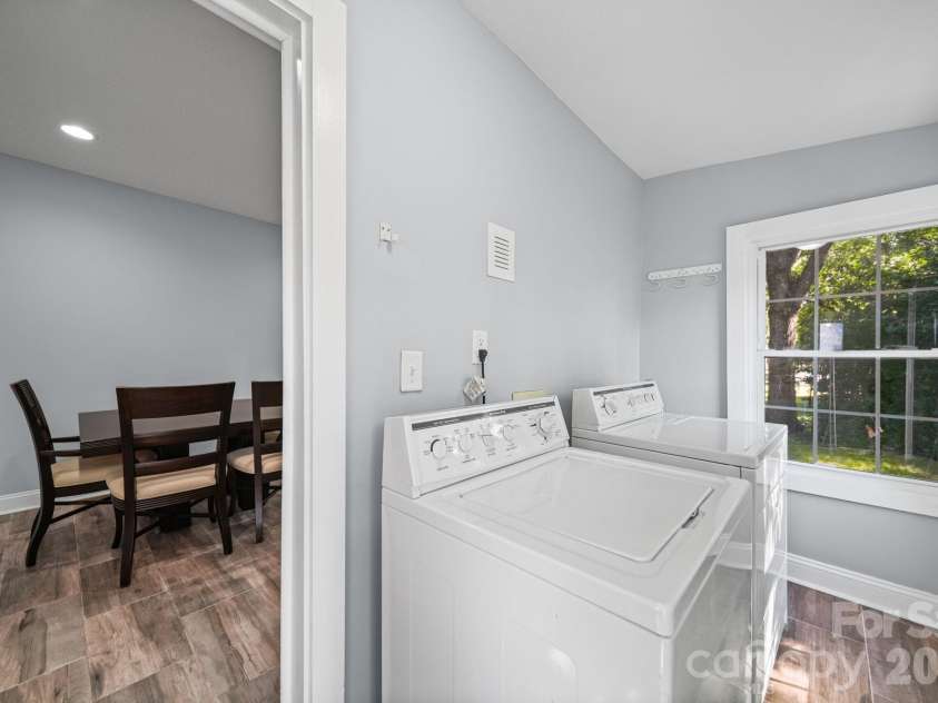 703 Windsor Street, Monroe, NC 28112.  MLS# CAR4412570, YatesRealty ID 43195. Laundry
