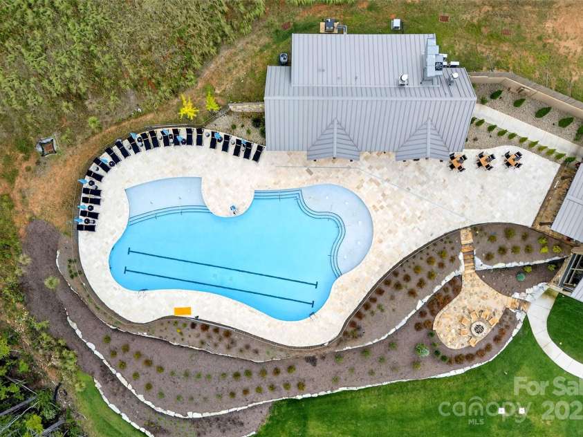 305 Clubhouse Lane, Mill Spring, NC 28756.  MLS# CAR4311469, YatesRealty ID 4321. Outdoor Saltwater pool