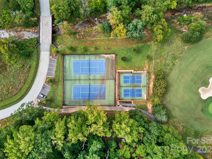 305 Clubhouse Lane, Mill Spring, NC 28756.  MLS# CAR4311469, YatesRealty ID 4321. Tennis and Pickleball Courts