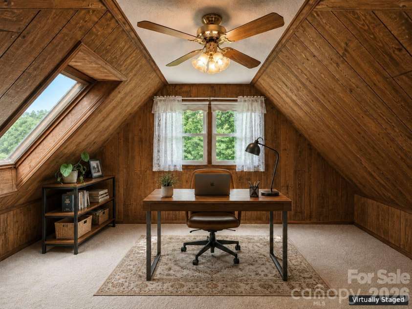 2027 Stamey Branch Road, Newland, NC 28657.  MLS# CAR4411360, YatesRealty ID 43230. Flex Space (Virtually Staged)