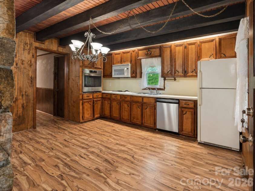 2027 Stamey Branch Road, Newland, NC 28657.  MLS# CAR4411360, YatesRealty ID 43230. Kitchen, Main Floor