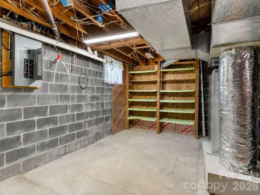 2027 Stamey Branch Road, Newland, NC 28657.  MLS# CAR4411360, YatesRealty ID 43230. Storage and Utility Room