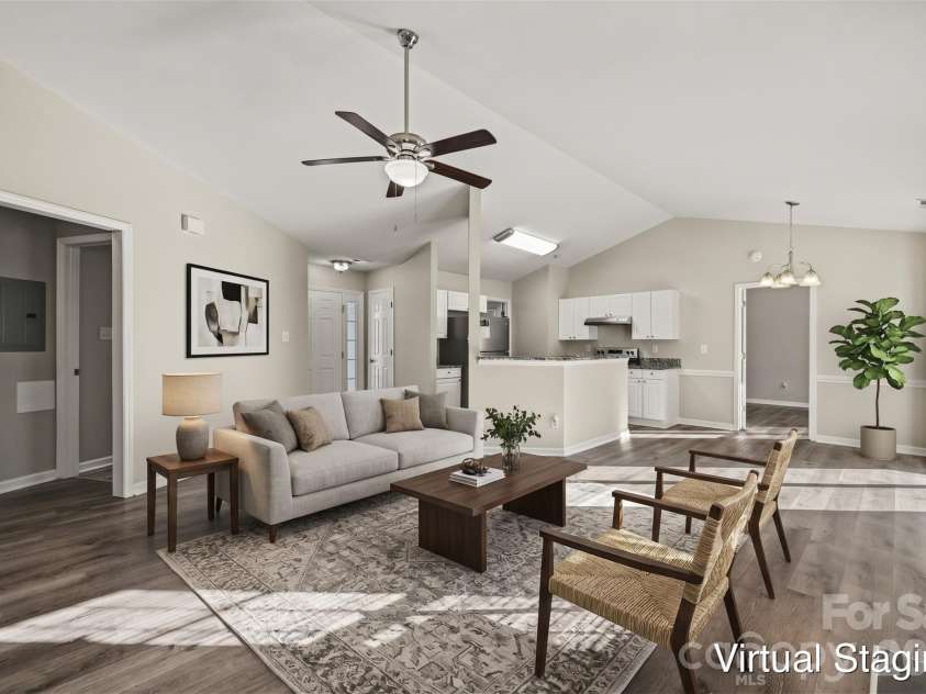 4410 Craven Hill Drive, Charlotte, NC 28216.  MLS# CAR4412999, YatesRealty ID 43233. Virtually staged