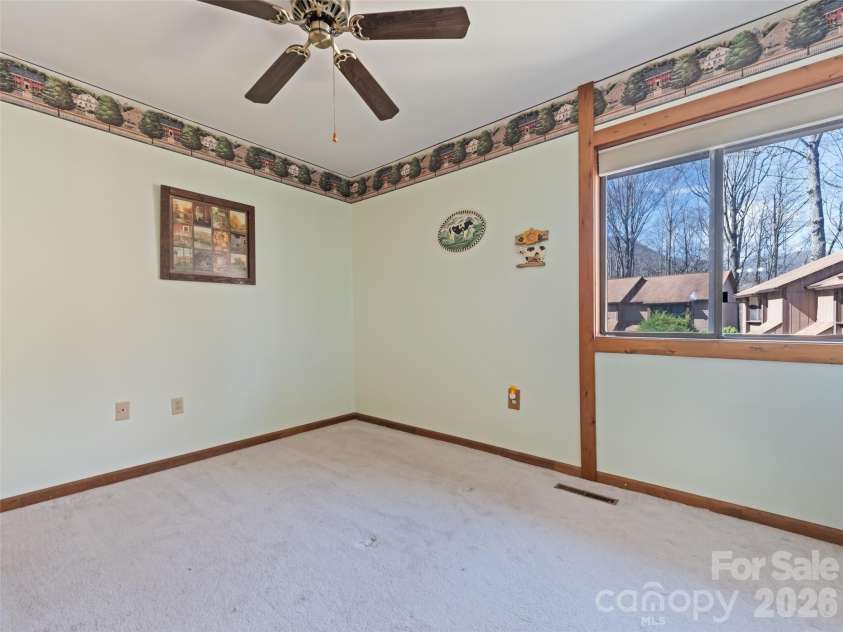 37 George Circle, Maggie Valley, NC 28751.  MLS# CAR4352732, YatesRealty ID 4324. Bedroom #3