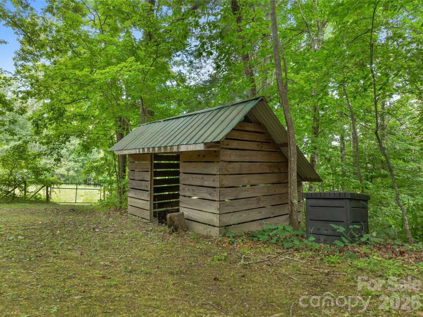 117 Woods View Trail, Fairview, NC 28730.  MLS# CAR4411756, YatesRealty ID 4326. Shed