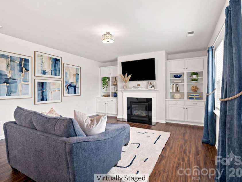 111 Slip Shot Lane, Troutman, NC 28166.  MLS# CAR4409277, YatesRealty ID 43263. Virtually Staged