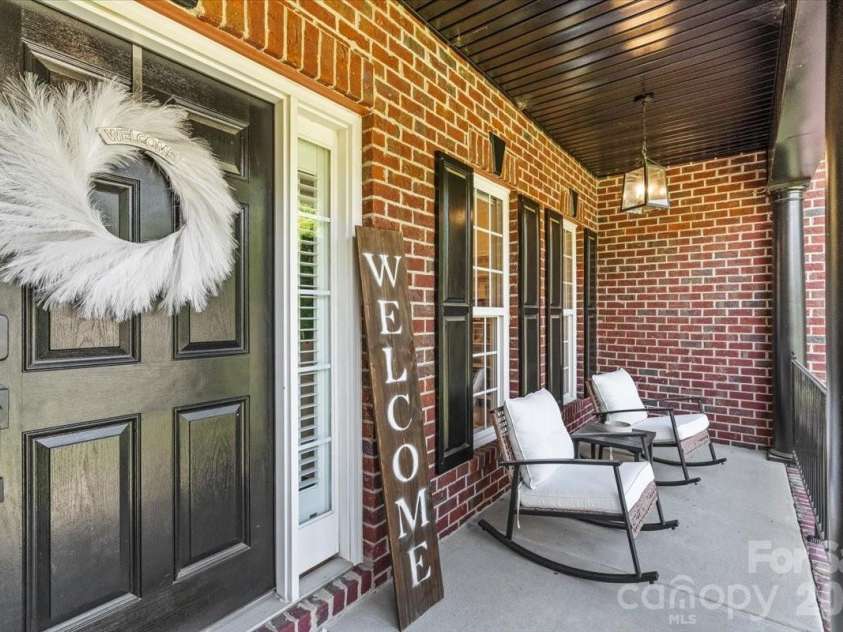 2519 Fallbrook Place, Concord, NC 28027.  MLS# CAR4319310, YatesRealty ID 43283. Covered Front Porch
