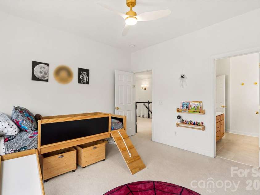 2519 Fallbrook Place, Concord, NC 28027.  MLS# CAR4319310, YatesRealty ID 43283. Upper Bedroom