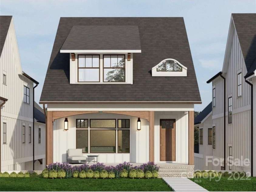 606 Walnut Street, Davidson, NC 28036.  MLS# CAR3916411, YatesRealty ID 433. Artist's rendering