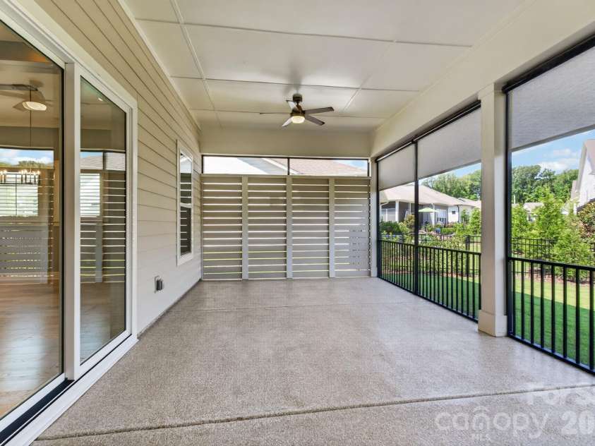 1432 Encore Lane, Waxhaw, NC 28173.  MLS# CAR4400460, YatesRealty ID 43300. Rear Covered Porch
