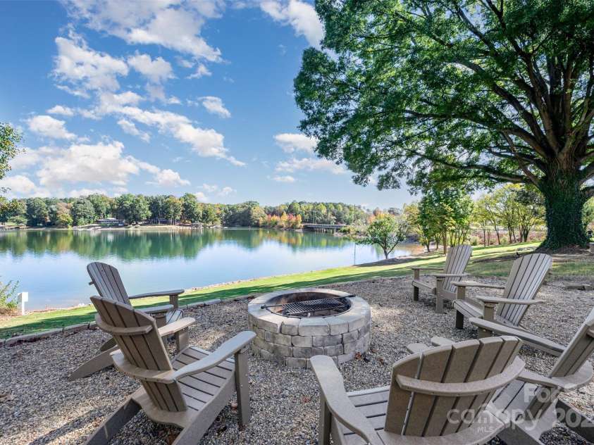 4455 Reed Creek Drive, Sherrills Ford, NC 28673.  MLS# CAR4313344, YatesRealty ID 4331. Community Fire pit!