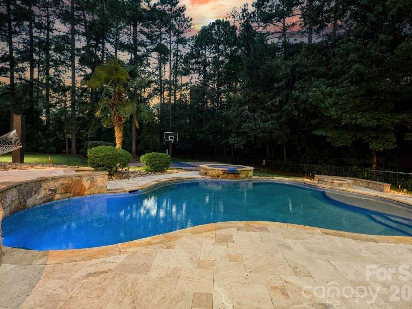 111 Quaker Road, Mooresville, NC 28117.  MLS# CAR4407385, YatesRealty ID 43314. Twilight photos