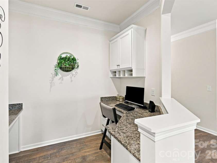 1030 Squire Drive, Indian Land, SC 29707.  MLS# CAR4408694, YatesRealty ID 43322. Home Office Nook