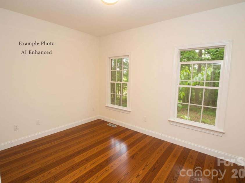 1241 Old Pageland Monroe Road, Monroe, NC 28112.  MLS# CAR4407852, YatesRealty ID 43326. 3rd bedroom  Photo example AI enhanced