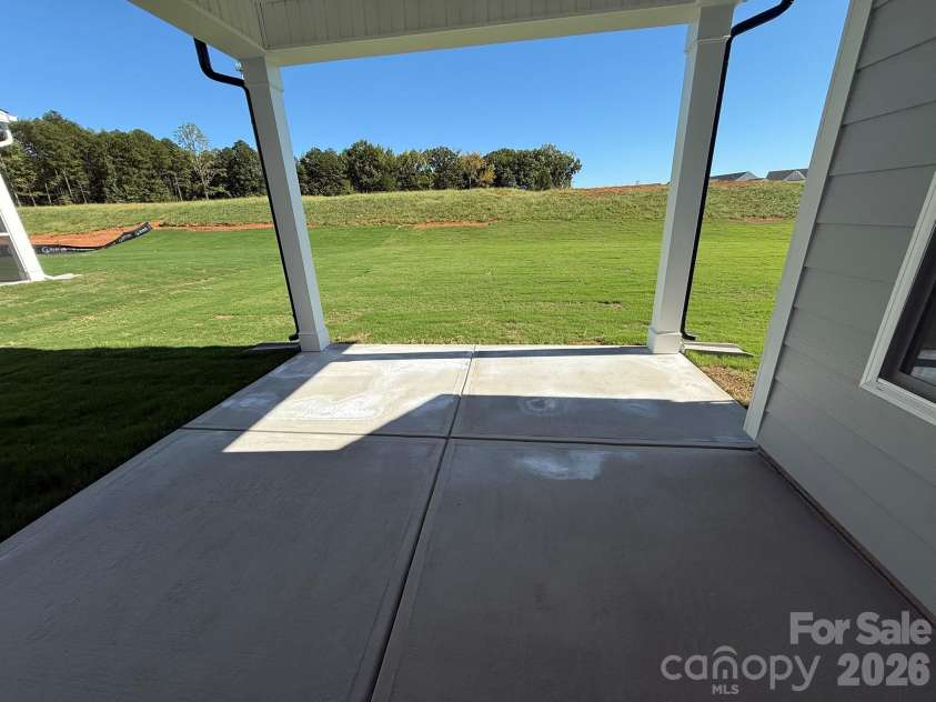 4475 Blue Mound Court, Stanley, NC 28164.  MLS# CAR4413577, YatesRealty ID 43332. Covered Porch