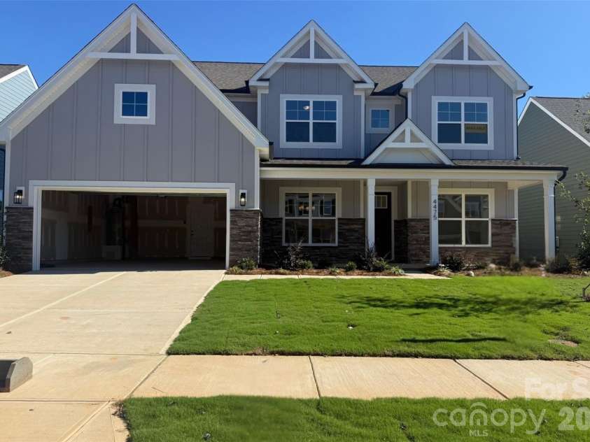 4475 Blue Mound Court, Stanley, NC 28164.  MLS# CAR4413577, YatesRealty ID 43332. Homesite 111 features a Charleston L floorplan