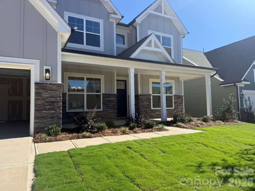 4475 Blue Mound Court, Stanley, NC 28164.  MLS# CAR4413577, YatesRealty ID 43332. Homesite 111 features a Charleston L floorplan