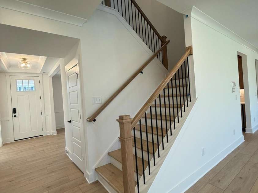4475 Blue Mound Court, Stanley, NC 28164.  MLS# CAR4413577, YatesRealty ID 43332. Stairs