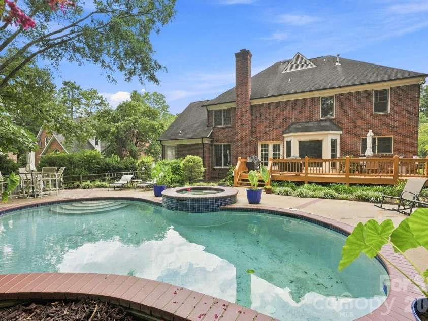 4620 Fairvista Drive, Charlotte, NC 28269.  MLS# CAR4411125, YatesRealty ID 43339. Rear View