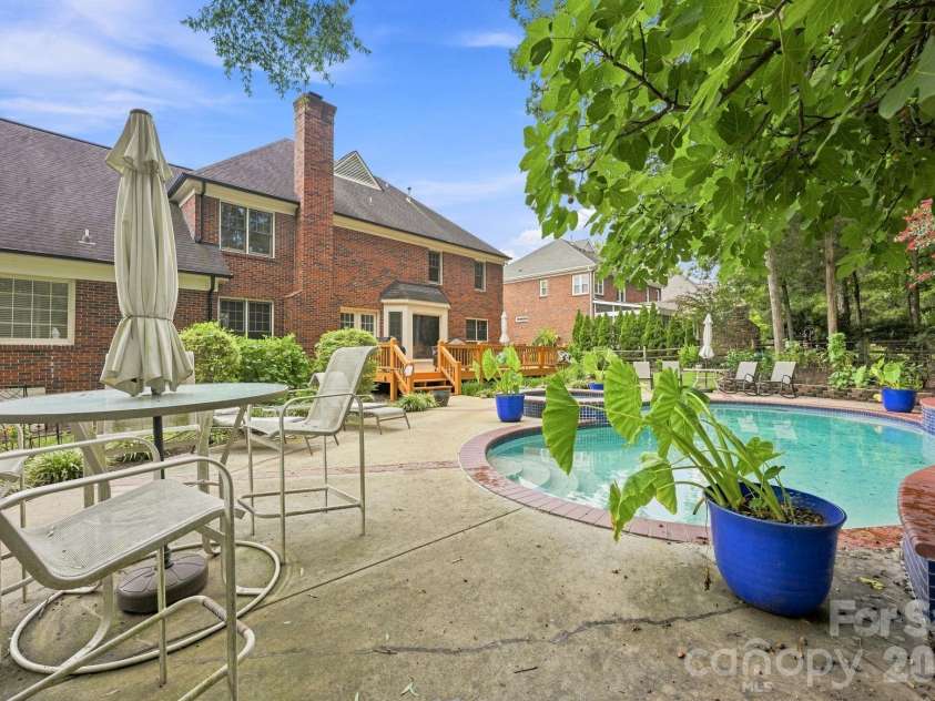 4620 Fairvista Drive, Charlotte, NC 28269.  MLS# CAR4411125, YatesRealty ID 43339. Rear View