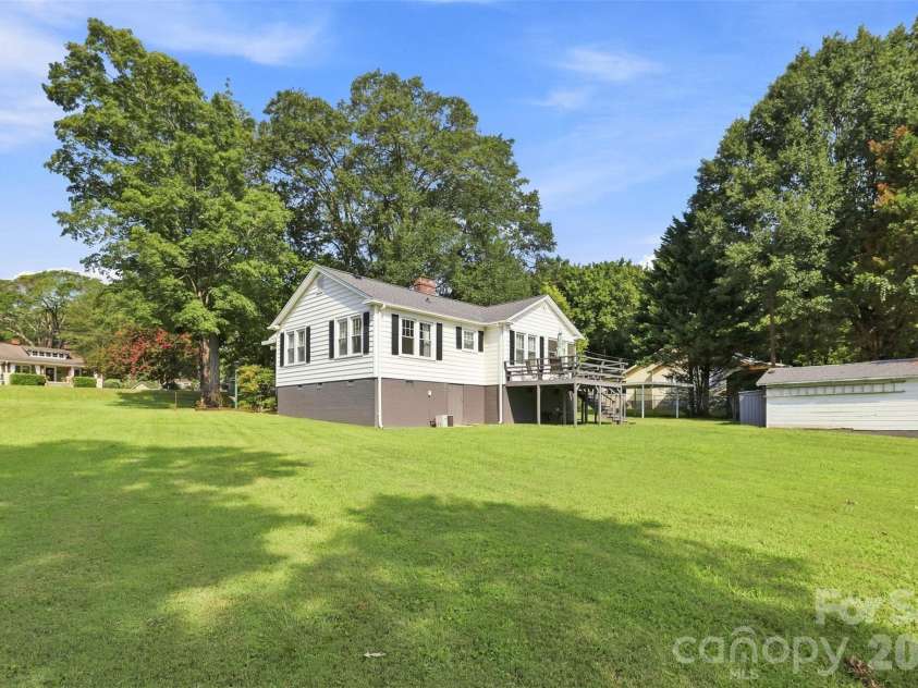 1106 Main Street, Mount Holly, NC 28120.  MLS# CAR4413131, YatesRealty ID 43348. Back Yard