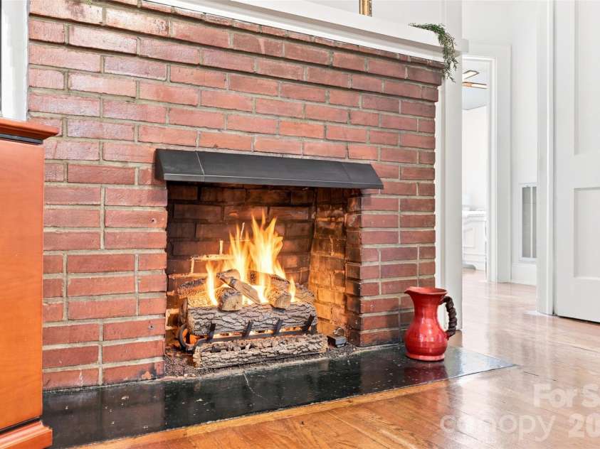 1106 Main Street, Mount Holly, NC 28120.  MLS# CAR4413131, YatesRealty ID 43348. Gas Fireplace
