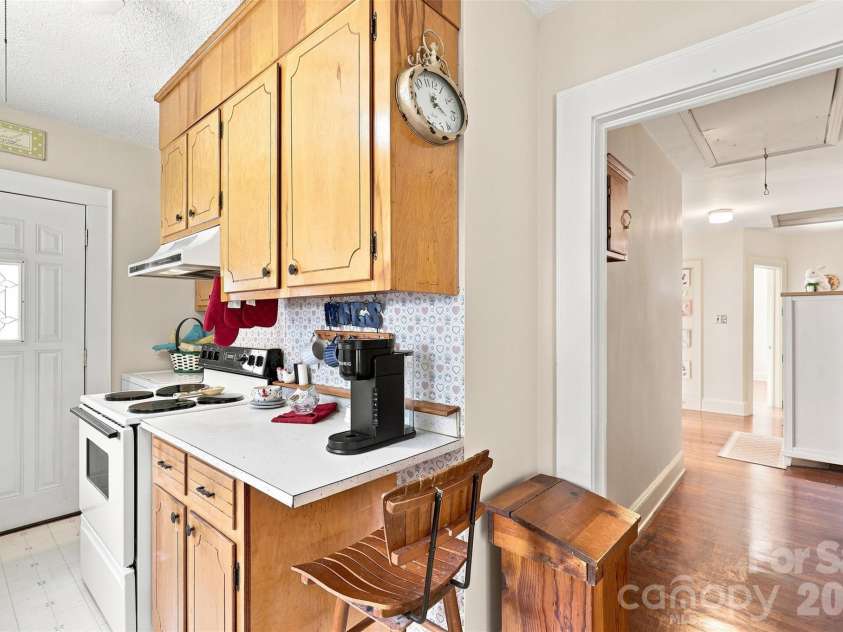 1106 Main Street, Mount Holly, NC 28120.  MLS# CAR4413131, YatesRealty ID 43348. Great flow in this home. Kitchen to oversized hall.