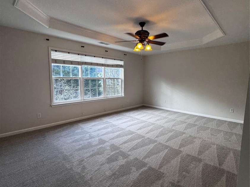 7803 Noland Woods Drive, Charlotte, NC 28277.  MLS# CAR4316221, YatesRealty ID 4335. Master Bedroom