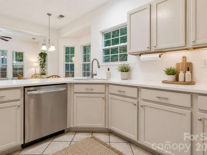 5645 Winslow Avenue, Concord, NC 28027.  MLS# CAR4400484, YatesRealty ID 43352. Updated kitchen