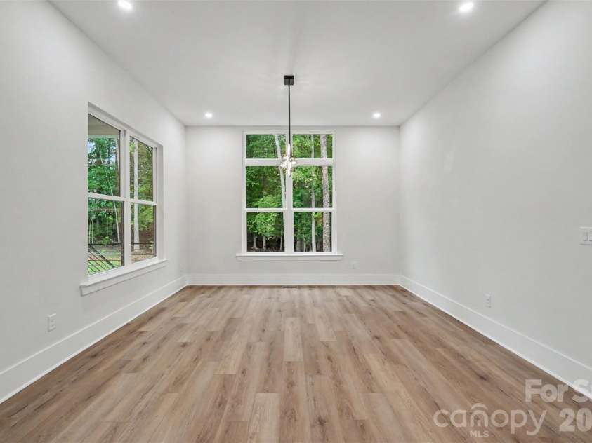 4808 Rockwood Drive, Waxhaw, NC 28173.  MLS# CAR4410611, YatesRealty ID 43354. Open dining room-