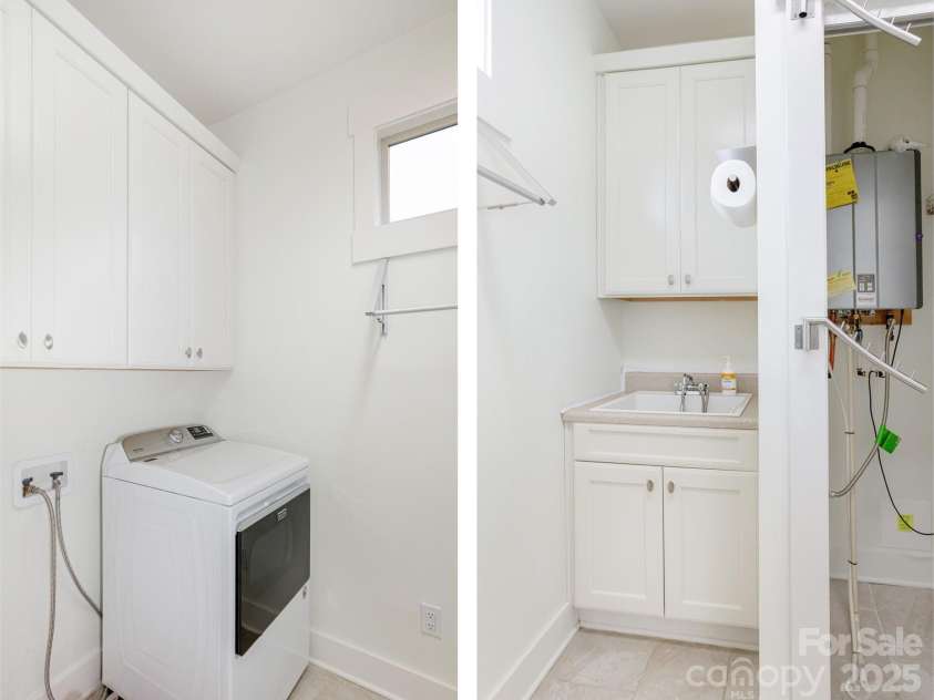 51 Honeycrisp Court, Flat Rock, NC 28731.  MLS# CAR4219665, YatesRealty ID 4336. Laundry Room with Sink