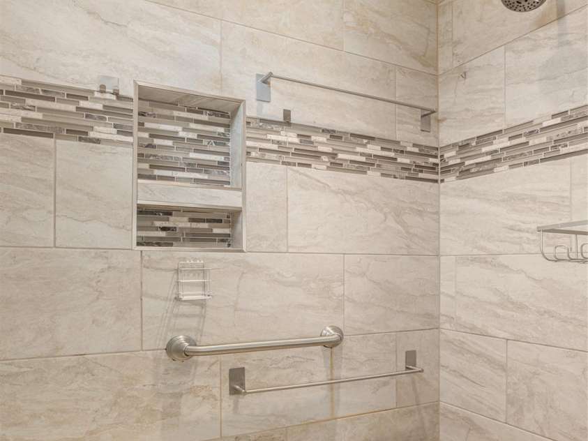 51 Honeycrisp Court, Flat Rock, NC 28731.  MLS# CAR4219665, YatesRealty ID 4336. No Step Entry Tile Shower
