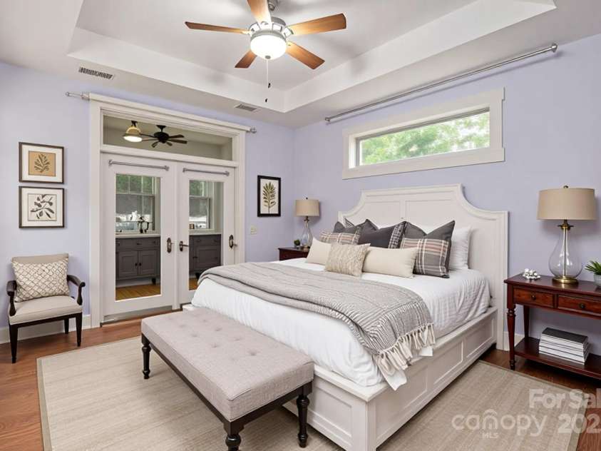 51 Honeycrisp Court, Flat Rock, NC 28731.  MLS# CAR4219665, YatesRealty ID 4336. Primary Bedroom with Virtual Staging