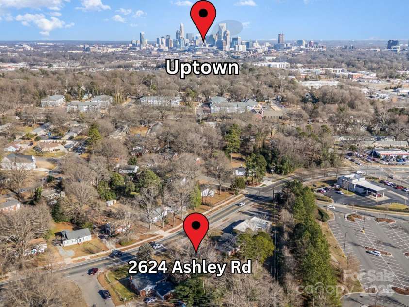 2624 Ashley Road, Charlotte, NC 28208.  MLS# CAR4219546, YatesRealty ID 4337. 