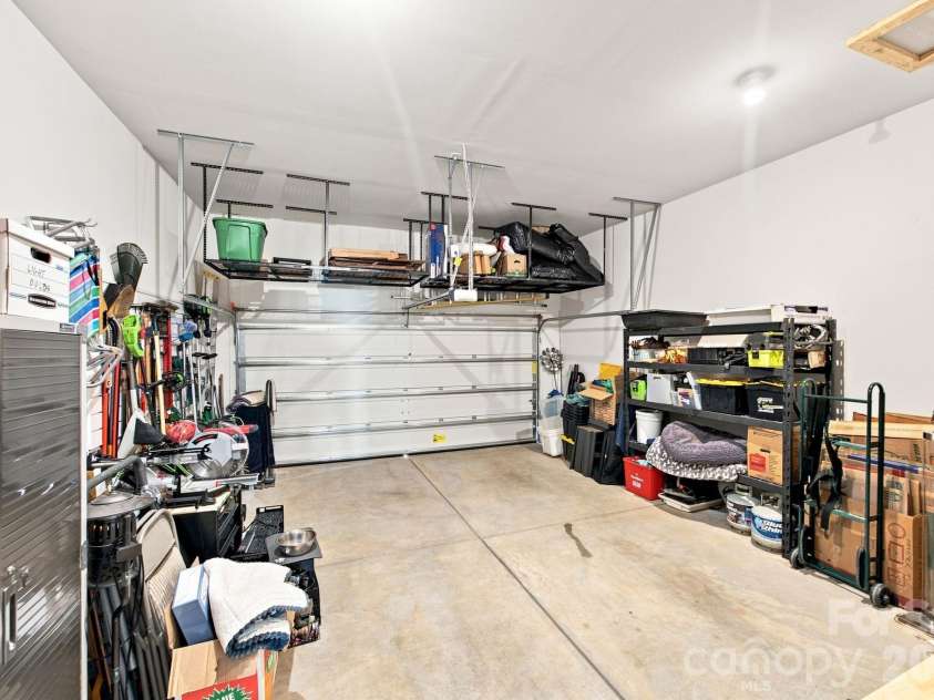 8125 Warford Little Road, Denver, NC 28037.  MLS# CAR4409016, YatesRealty ID 43374. Garage with storage shelf
