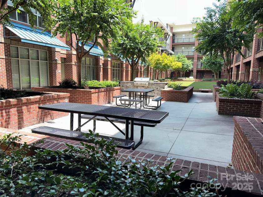 1101 1st Street, Charlotte, NC 28202.  MLS# CAR4282348, YatesRealty ID 4338. Gated / Secured Courtyard
