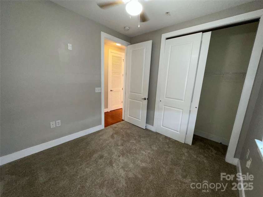 1101 1st Street, Charlotte, NC 28202.  MLS# CAR4282348, YatesRealty ID 4338. Inside view of Bedroom #2