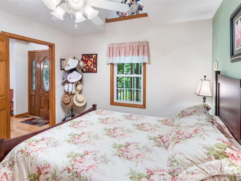 93 Hickory Drive, Maggie Valley, NC 28751.  MLS# CAR4290605, YatesRealty ID 4338. Bedroom 2- home features split bedroom plan