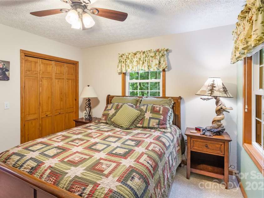 93 Hickory Drive, Maggie Valley, NC 28751.  MLS# CAR4290605, YatesRealty ID 4338. Bedroom 3 also adjacent to hall bath